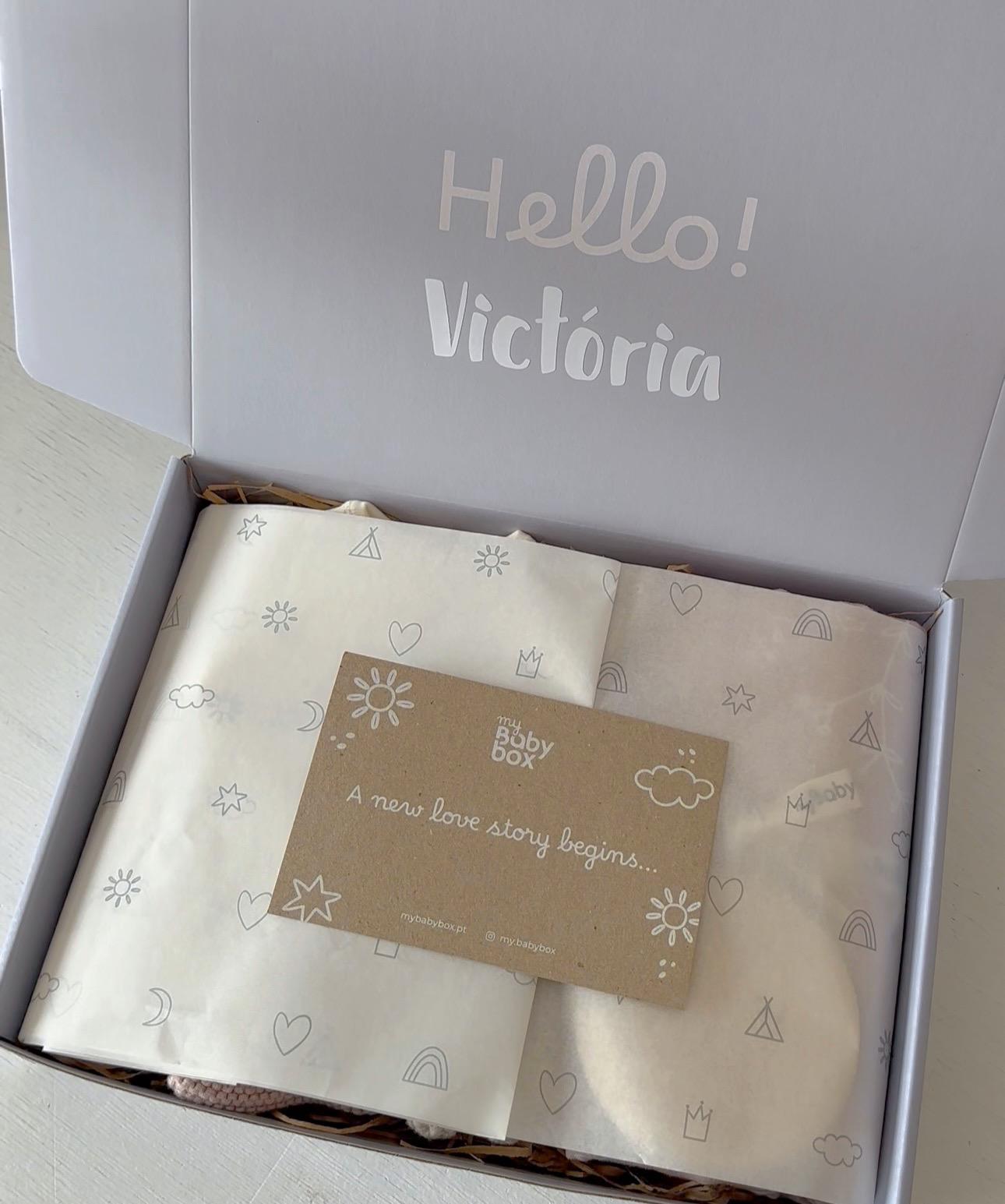 baby box com nome personalizado