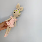 Coelhinha bailarina crochet