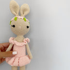 Coelhinha bailarina crochet