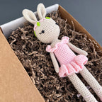 Coelhinha bailarina crochet