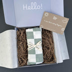 Swaddle Check Green