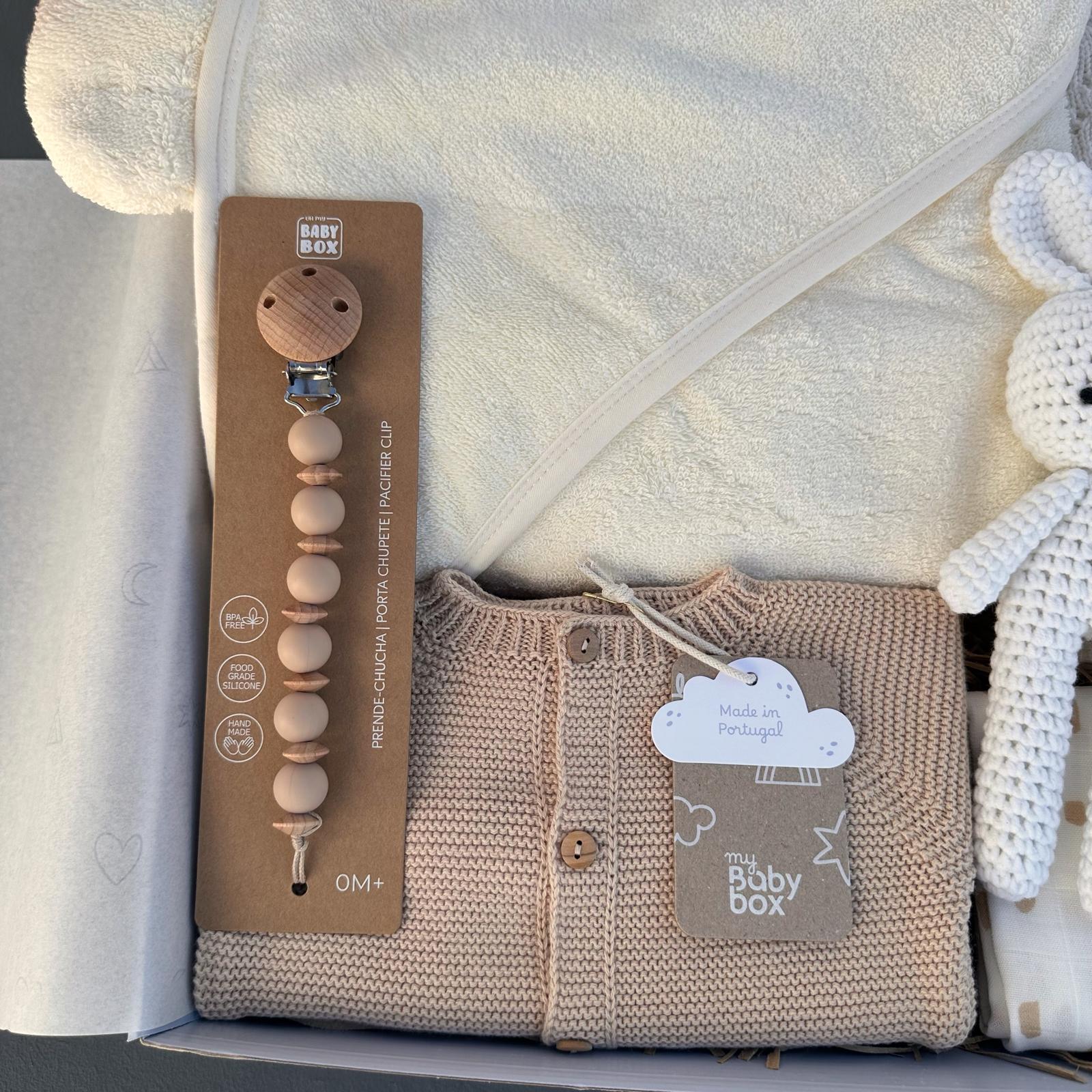 baby box para bebé mais crescido pronta a oferecer