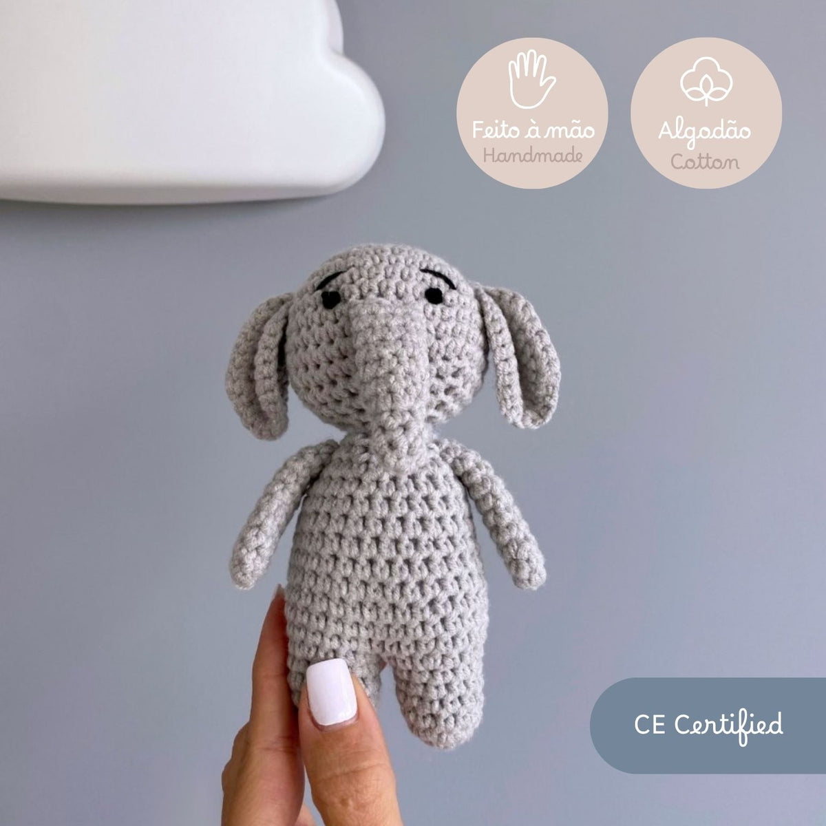 elefante_amigurumi_bebe em algodão