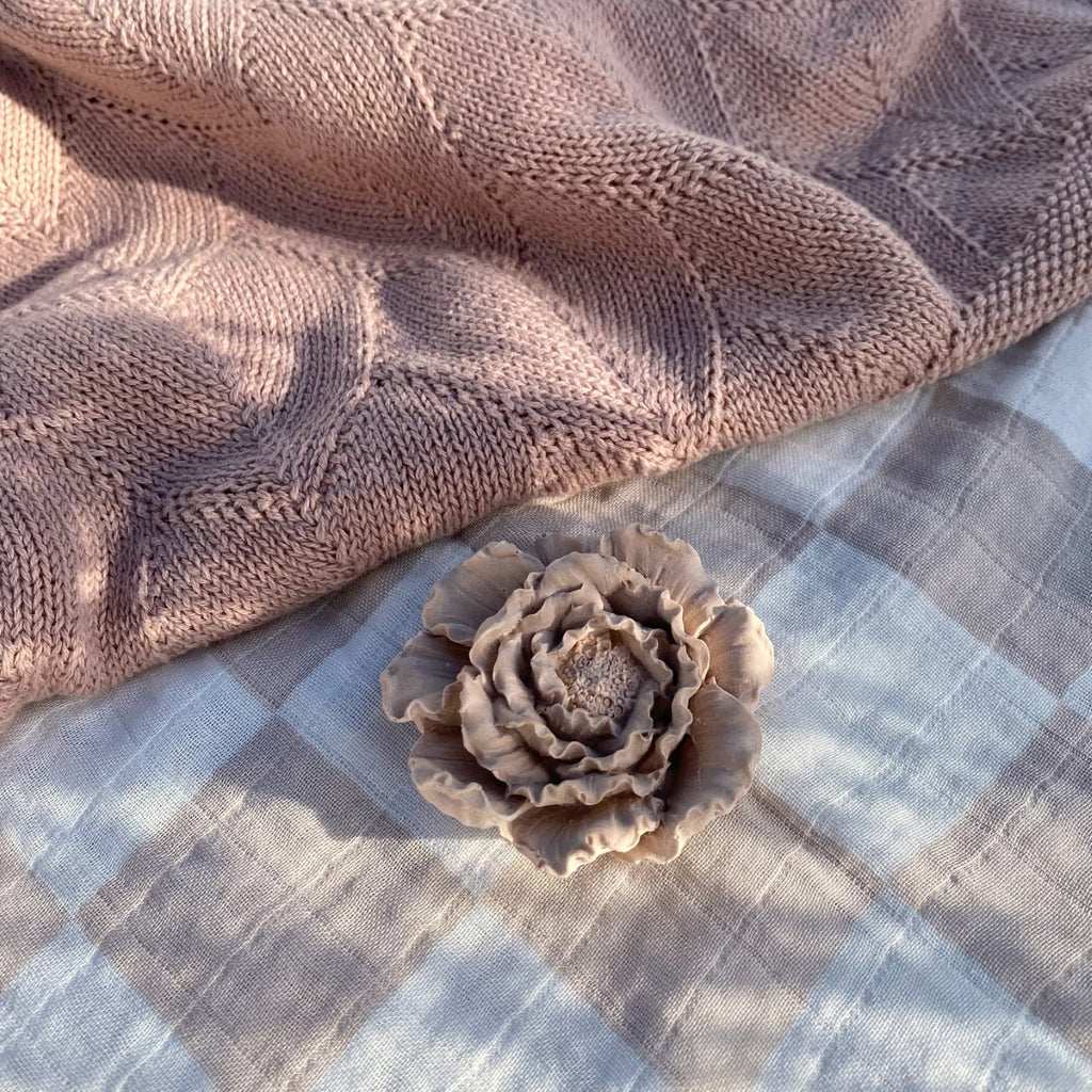 Swaddle Check Nude